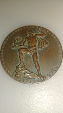 Medal z brązu 1964 r. Autor R. Betannier