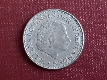 Kolekcjonerska moneta 1 gulden 1972 r ,destrukt 