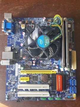 Foxconn + Intel i3-2100 + Kingston DDR3 8G+ cooler