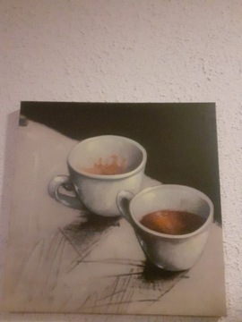 Obraz motyw filiżanka z kawą