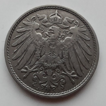 Niemcy Cesarstwo Niemieckie 10 fenigów 1911 J