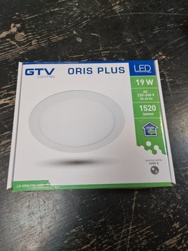 GTV Oprawa ORIS LED PLUS 19W 1520lm LD-ORW19W-NBP