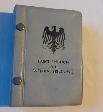 Książeczka szkolenia wojskowego Bundeswehry 1974