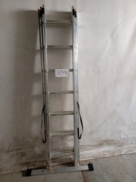Drabina aluminiowa 3x7 PRO na schody DRABEST