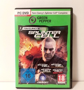 Tom Clancy`s Splinter Cell Complete pc box dvd-rom pudełko wersja pudełkowa