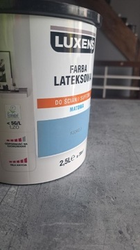 Luxens farba lateksowa Fjord 3 niebieski 2,5l