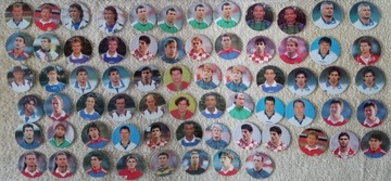 PANINI Caps SNICKERS Euro 96 England Kapsle Żetony