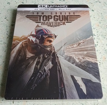 top gun maverick steelbook gold 4k nowy polski