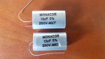 Kondensator foliowy MKT-120,12 mikrofaradów/ 250V