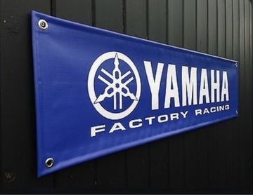 Baner plandeka Yamaha Factory Racing 150x60cm