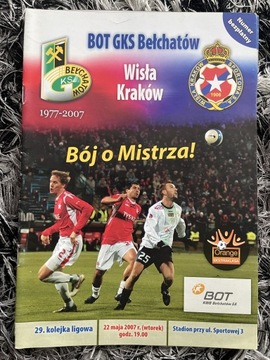 Program meczowy GKS Bełchatów - Wisła Kraków