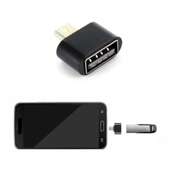 Adapter przejściówka Micro-USB na USB OTG