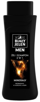 BIAŁY JELEŃ MEN  Łopian Minerały 300ml