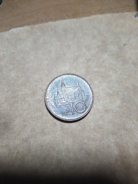 Czechy 10 koron 1993