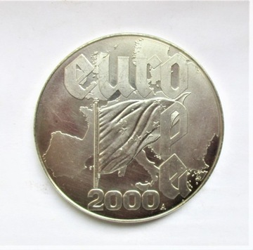 5 Dolarów 2000 r. Liberia ( Europa )