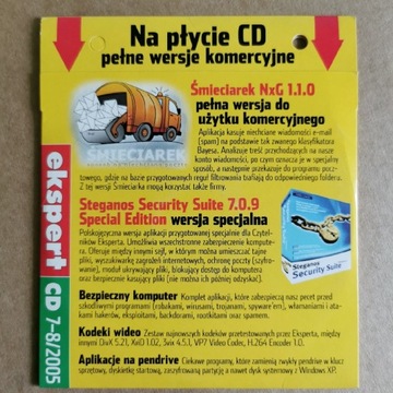 Komputer Świat Ekspert 2005 7-8 CD