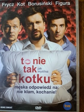 To nie tak jak myślisz kotku DVD komedia