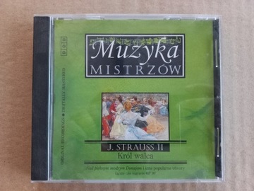 Muzyka Mistrzów J. Strauss II Król walca płyta CD