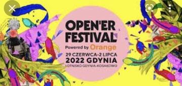 Bilet na opener festiwal 2022 - 29.06-2.07 