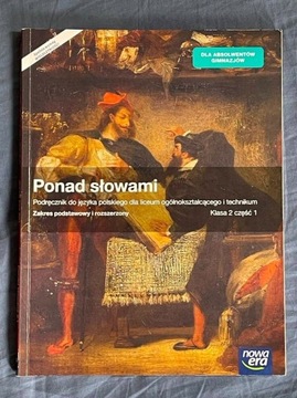 Ponad słowami podręcznik  kl.2cz. 1 podst i rozsz