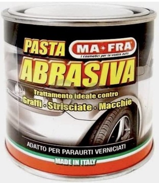 Mafra abrasiva, pasta do karoserii, usuwania rys.