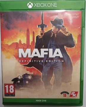 Mafia Definitive Edition Xbox One + plakat