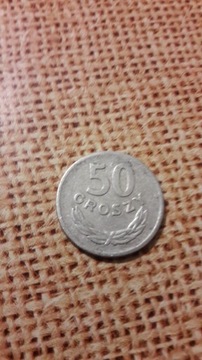 Moneta 50groszy 1968r 