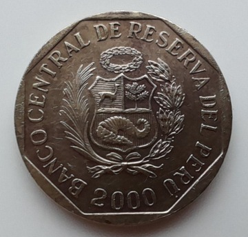 Peru 10 centymów, 2000