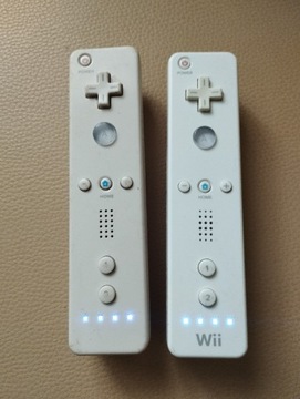 2x Kontroler Remote Pilot do Konsoli Nintendo Wii 