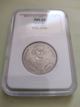 50zł Bolesław II Śmiały 1981 MS65