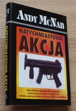 Książka „Natychmiastowa akcja”, A. McNab, 1997