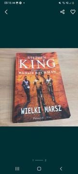 Wielki Marsz  Richard Bachman Stephen King pocket