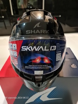 SHARK SKWAL i3 KASK MOTOCYKLOWY "M"