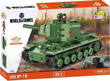 World of Tanks KV-2 COBI 3039 NOWY OKAZJA
