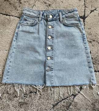 Spódnica jeansowa h&m r. xs
