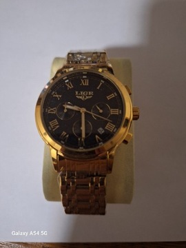 Złoty zegarek Lige.