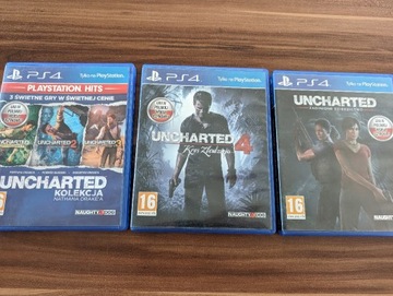 Uncharted 1 2 3 4 i baby Drake'a | PS4 , PS5 | PL