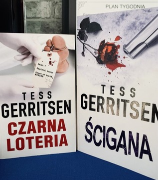 Tess Gerritsen „Czarna Loteria” + „Ścigana”