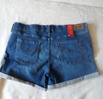 Szorty Levis mid-lenght short mid rise 32 xl NOWE