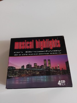 Musical Highlights on Broadway 4x płyta CD