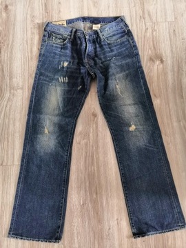 A&F Spodnie jeansy Abercrombie & Fitch 33/34 z USA