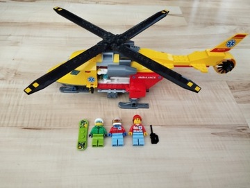 Lego City Helikopter medyczny 60179