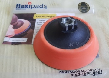 FlexiPads Dysk wsporczy rzep 125mm 30mm 5/8-UNC