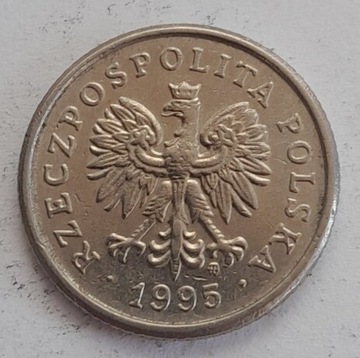 50 gr 1995 r moneta 50 groszy obiegowe z 1995 roku