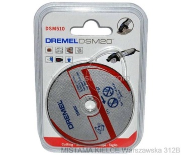 Tarcze do cegły kamienia DSM 520 DREMEL 2PC 