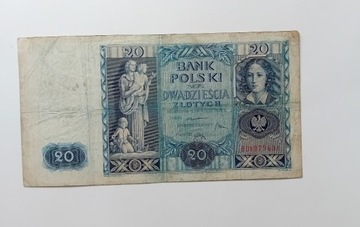 20 złotych 1936 r