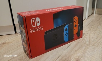 Konsola NINTENDO SWITCH niebiesko-czerwony