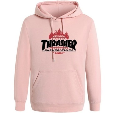 Bluza męska nowa napis THRASHER 