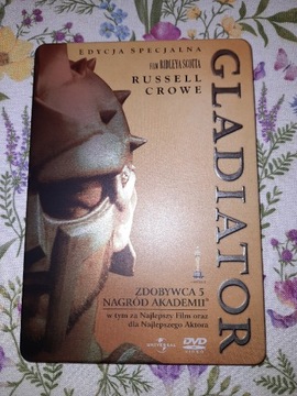 Gladiator edycja specjalna DVD metalowe pudełko PL