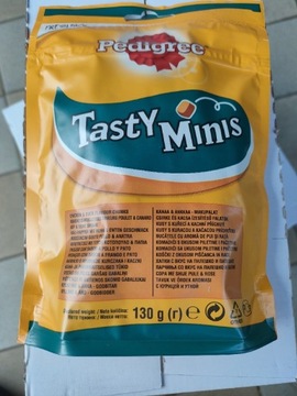 Przysmaki Pedigree Tasty Minis  130 g 8sztuk
